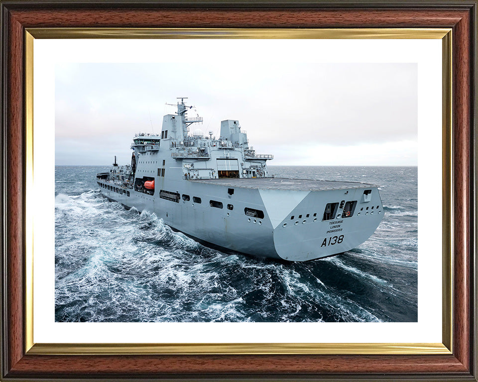 RFA Tidesurge A138 | Photo Print | Framed Print | Tide class | Tanker | Royal Fleet Auxiliary Hampshire Prints 10 x 8 Classic Frame Yes