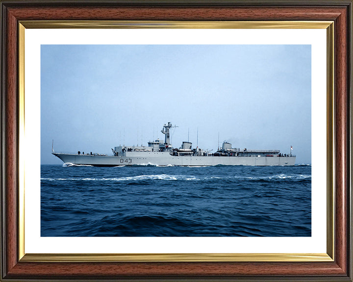 HMS Matapan D43 | Photo Print | Framed Print | Battle Class | Destroyer | Royal Navy Hampshire Prints