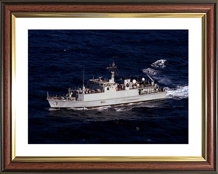 HMS Ramsey M110 | Photo Print | Framed Print | Sandown Class | Minehunter | Royal Navy Hampshire Prints