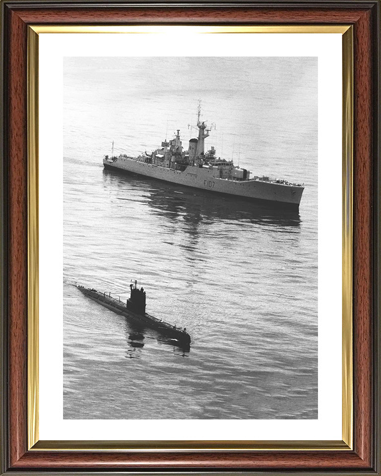 HMS Rothesay F107 | Photo Print | Framed Print | Rothesay Class | Frigate | Royal Navy Hampshire Prints