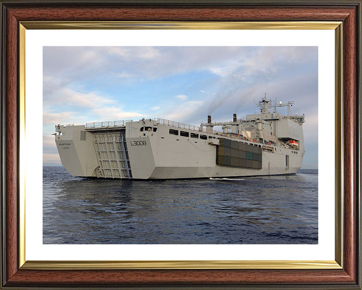 RFA Mounts Bay L3008 | Photo Print | Framed Print | Bay Class | Auxiliary Dock | Royal Fleet Auxiliary Hampshire Prints