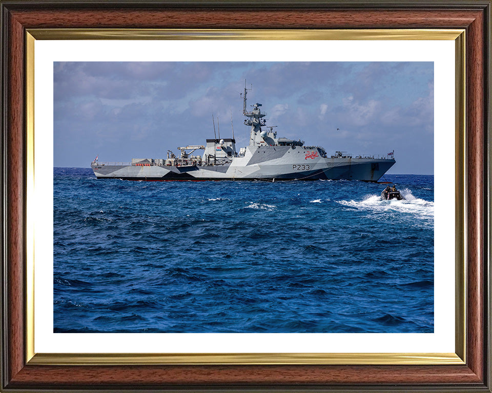 HMS Tamar P233 | Photo Print | Framed Print | River Class | Patrol Vessel | Royal Navy Hampshire Prints