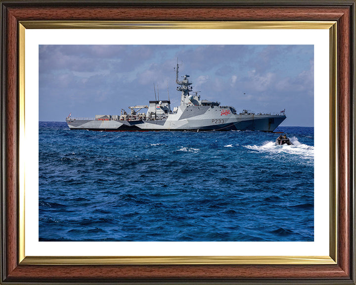 HMS Tamar P233 | Photo Print | Framed Print | River Class | Patrol Vessel | Royal Navy Hampshire Prints