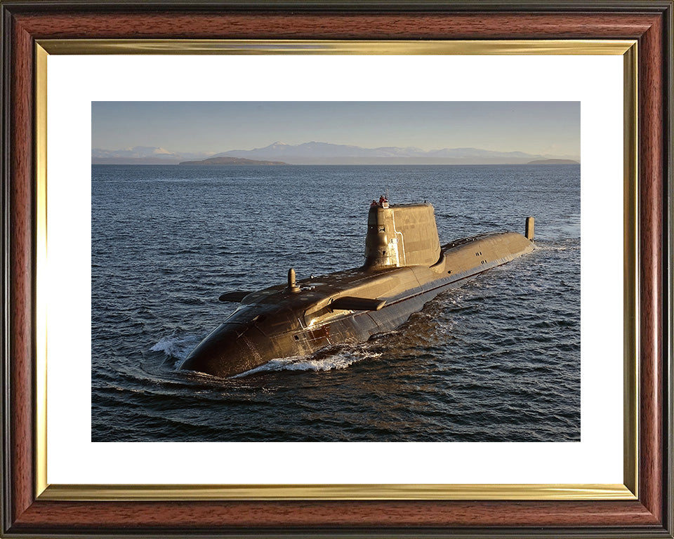 HMS Astute S119 Submarine | Photo Print | Framed Print | Astute Class | Royal Navy Hampshire Prints