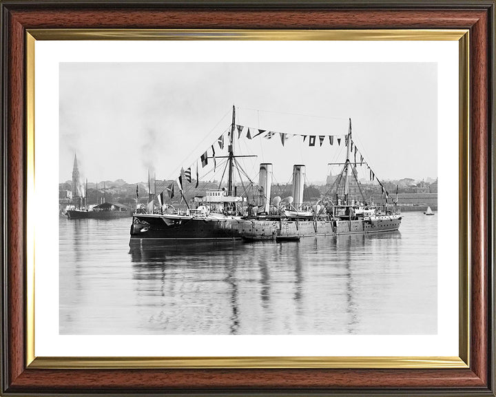 HMS Melampus (1890) | Photo Print | Framed Print | Apollo Class | Cruiser | Royal Navy Hampshire Prints
