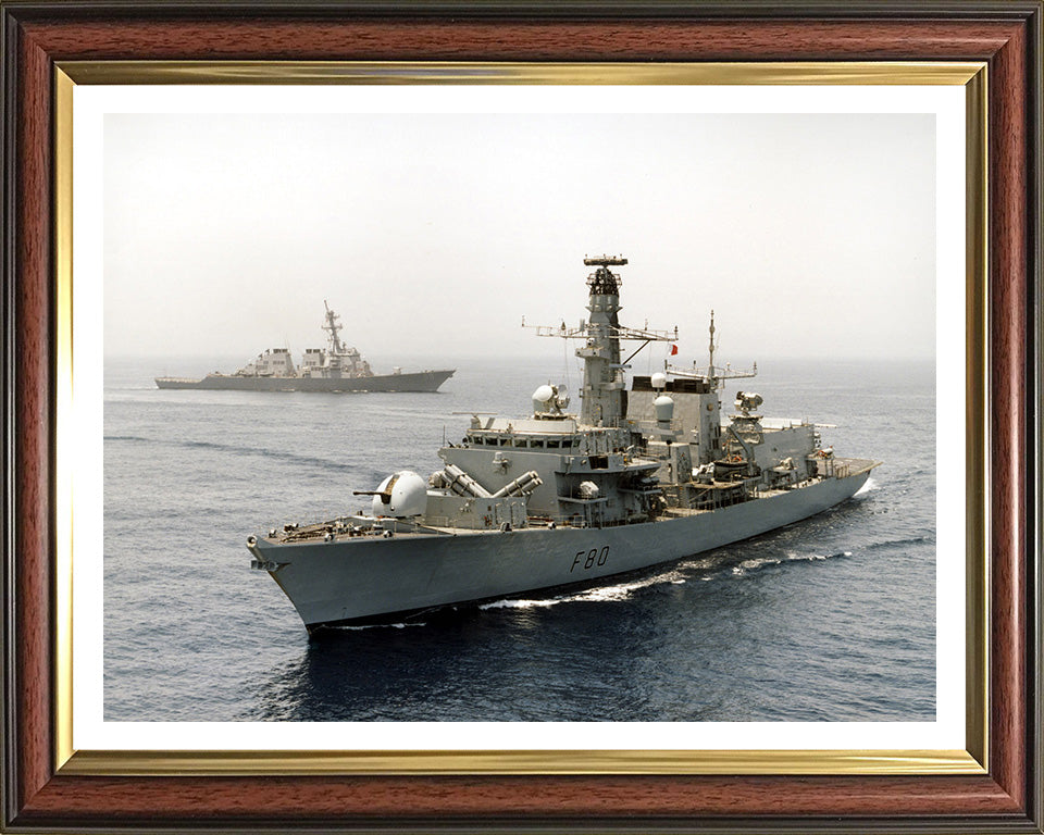HMS Grafton F80 | Photo Print | Framed Print | Poster | Type 23 | Frigate | Royal Navy Hampshire Prints
