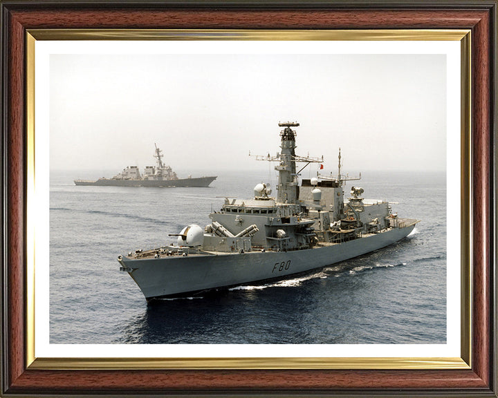 HMS Grafton F80 | Photo Print | Framed Print | Poster | Type 23 | Frigate | Royal Navy Hampshire Prints