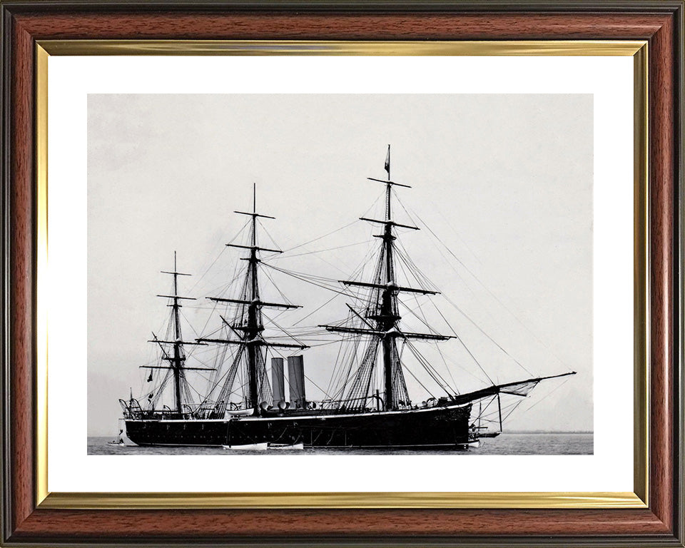 HMS Rover (1874) | Photo Print | Framed Print | Poster | Iron Screw | Corvette | Royal Navy Hampshire Prints