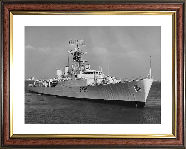 HMS Nubian F131 Royal Navy Tribal class frigate Photo Print or Framed Photo Print - Hampshire Prints