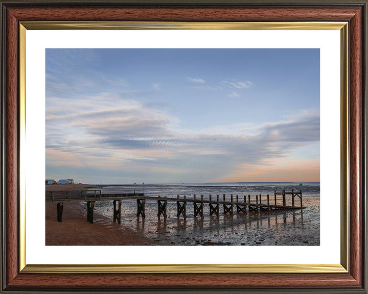 Southend-on-Sea Essex at low tide Photo Print - Canvas - Framed Photo Print - Hampshire Prints