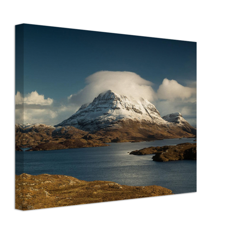 Cùl Mòr mountain Scotland Photo Print - Canvas - Framed Photo Print - Hampshire Prints