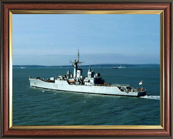 HMS Falmouth F113 | Photo Print | Framed Print | Rothesay Class | Frigate | Royal Navy Hampshire Prints