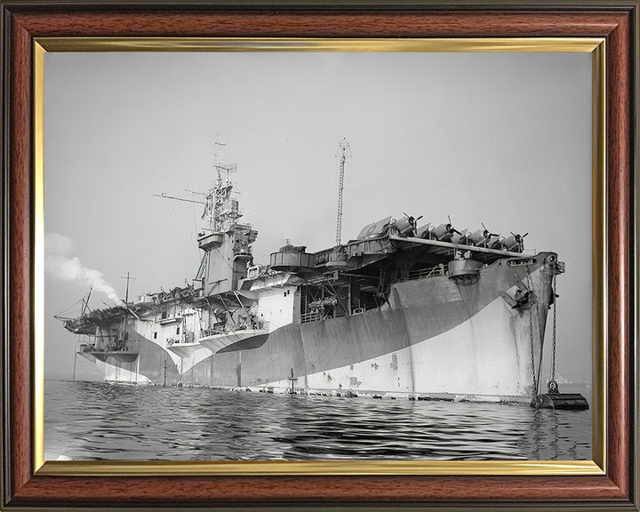 HMS Pursuer D73 | Photo Print | Framed Print | Attacker Class | Escort Carrier | Royal Navy Hampshire Prints