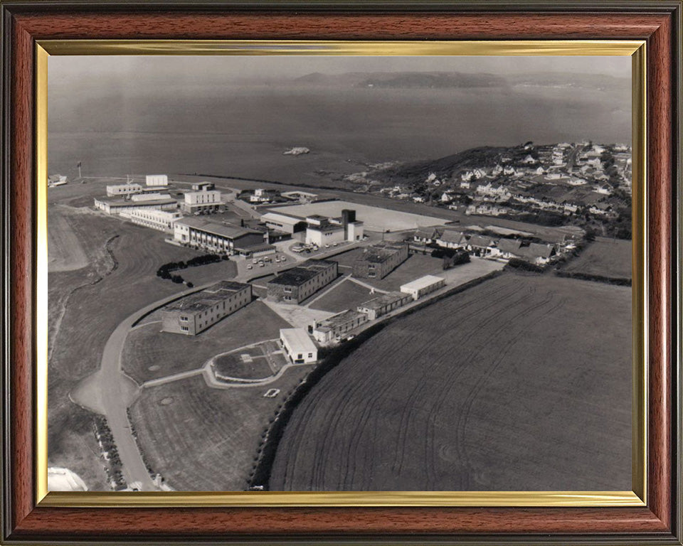 HMS Cambridge shore establishment Aerial Photo Print or Framed Photo Print - Hampshire Prints