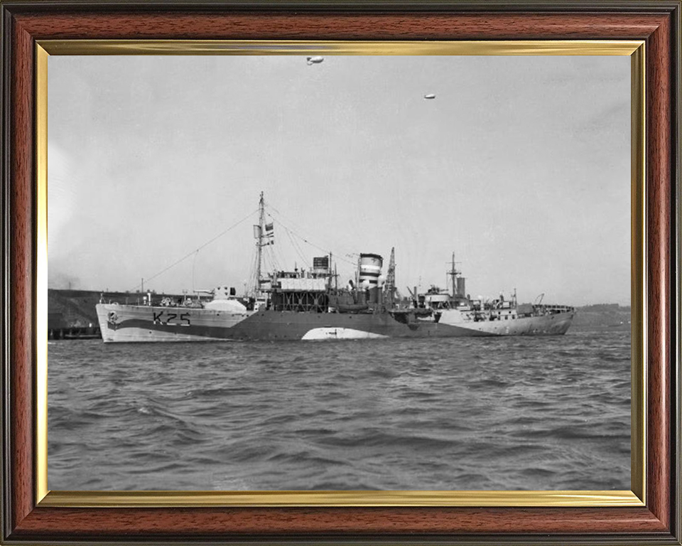 HMS Azalea K25 | Photo Print | Framed Print | Poster | Flower Class | Corvette | Royal Navy Hampshire Prints