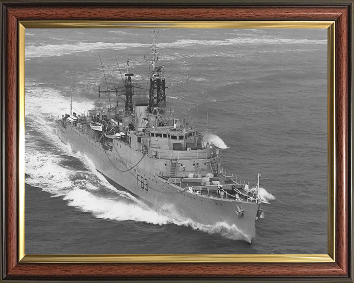 HMS Ulster F83 (R83) Royal Navy Type 15 frigate Photo Print or Framed Print - Hampshire Prints