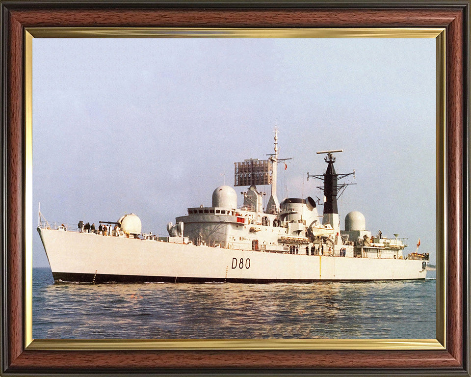 HMS Sheffield D80 | Photo Print | Framed Print | Poster | Type 42 | Destroyer | Royal Navy Hampshire Prints