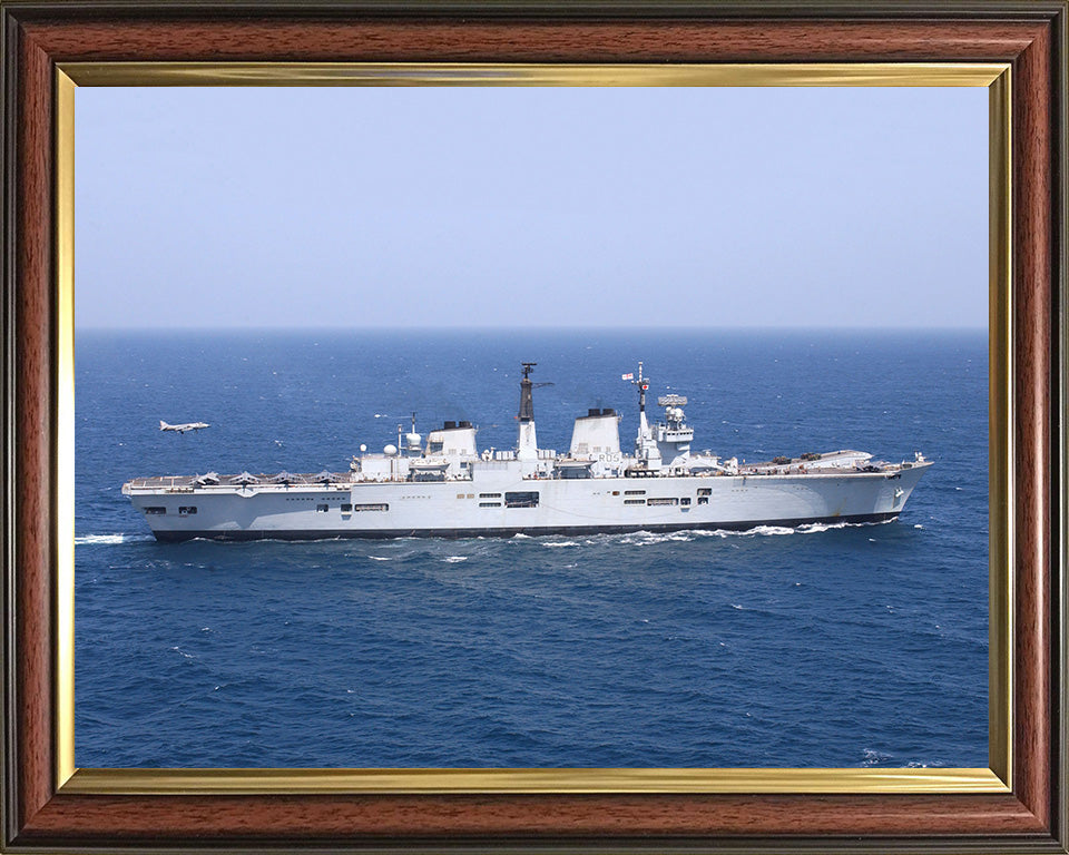 HMS Invincible R05 Royal Navy Invincible Class aircraft carrier Photo Print or Framed Print - Hampshire Prints