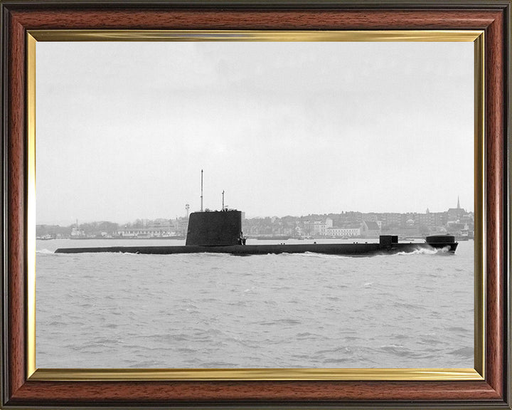 HMS Oberon S09 Royal Navy Oberon class Submarine Photo Print or Framed Print - Hampshire Prints