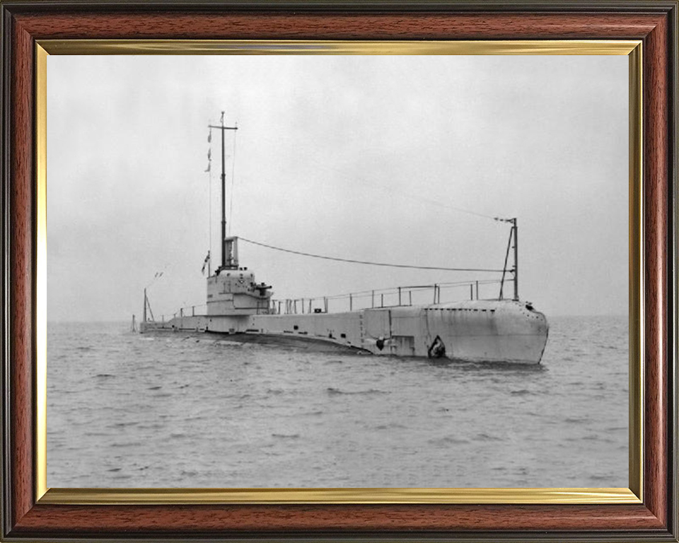 HMS Rainbow N16 Royal Navy Rainbow class submarine Photo Print or Framed Print - Hampshire Prints