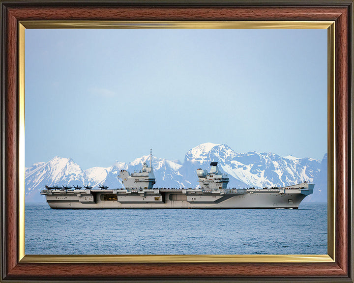 HMS Prince of Wales R09 | Photo Print | Framed Print | Queen Elizabeth Class | Aircraft Carrier | Royal Navy Hampshire Prints