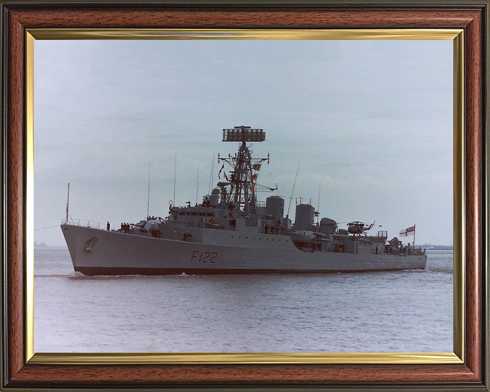 HMS Gurkha F122 Royal Navy Tribal class frigate Photo Print or Framed Print - Hampshire Prints