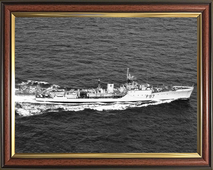 HMS Russell F97 Royal Navy Blackwood class frigate Photo Print or Framed Print - Hampshire Prints