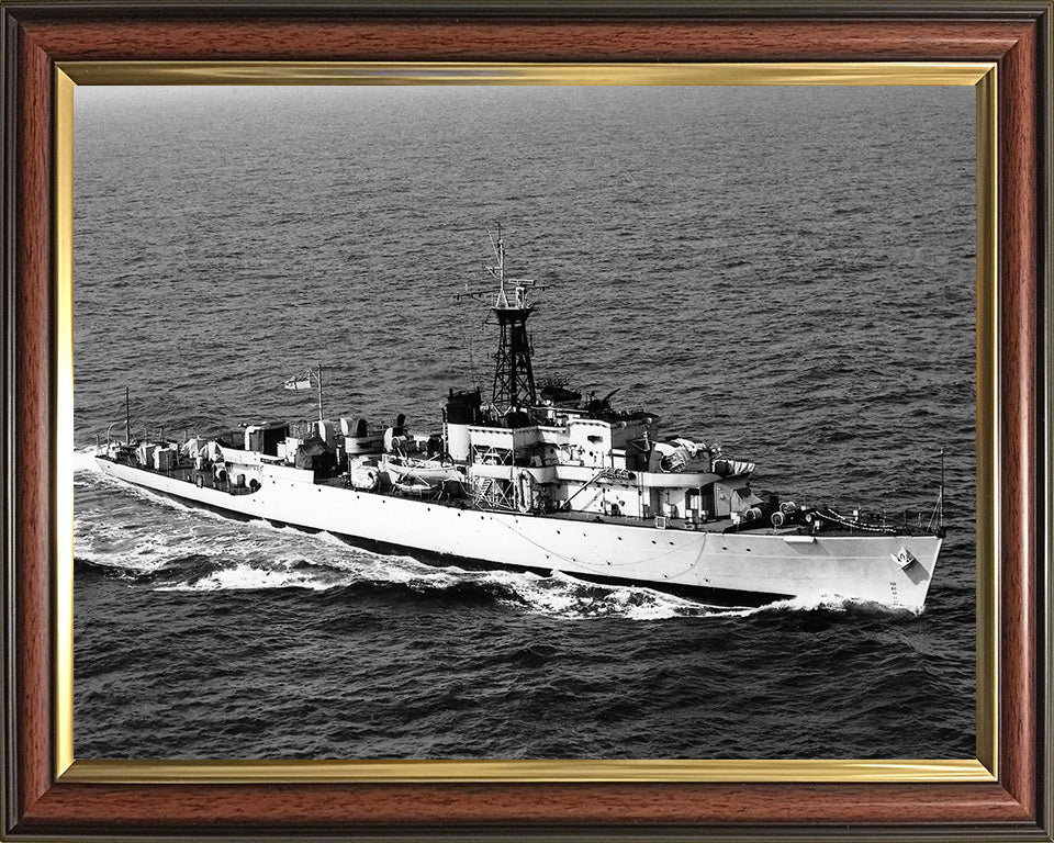 HMS St Austell Bay K634 Royal Navy Bay Class Frigate Photo Print or Framed Print - Hampshire Prints