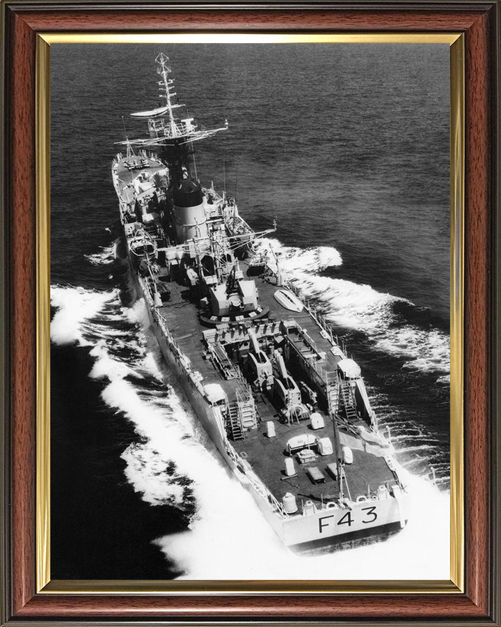 HMS Torquay F43 | Photo Print | Framed Print | Poster | Whitby Class | Frigate | Royal Navy Hampshire Prints