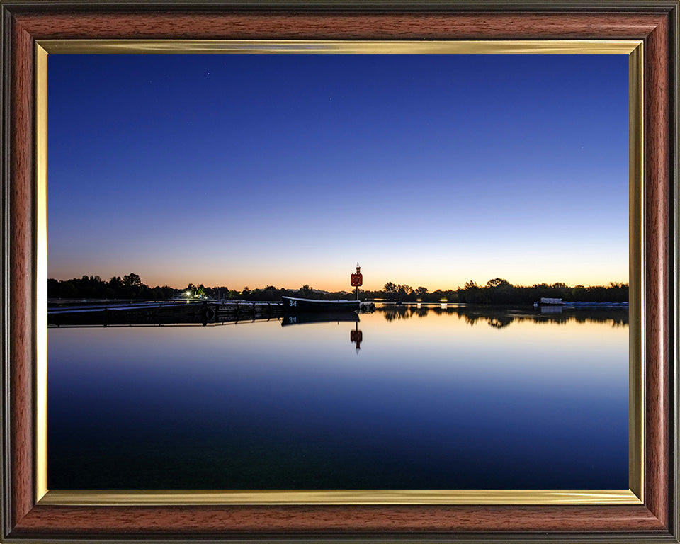 Fairlop Waters Essex after sunset Photo Print - Canvas - Framed Photo Print - Hampshire Prints