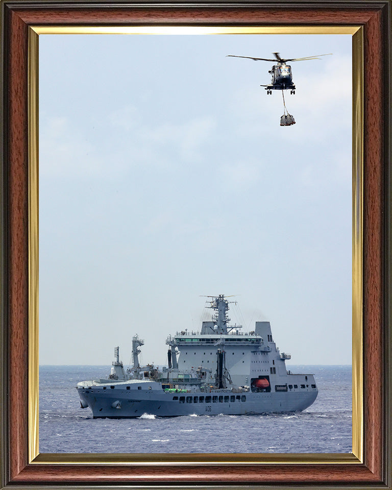 RFA Tidespring A136 | Photo Print | Framed Print | Tide class | Tanker | Royal Fleet Auxiliary Hampshire Prints