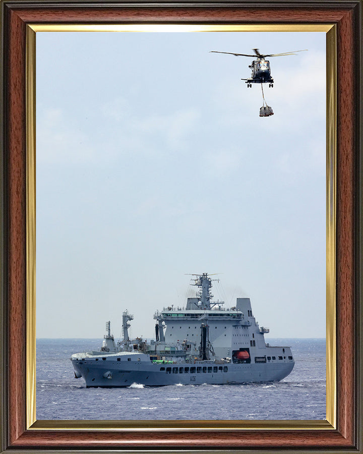 RFA Tidespring A136 | Photo Print | Framed Print | Tide class | Tanker | Royal Fleet Auxiliary Hampshire Prints