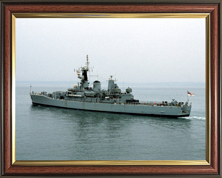 HMS Naiad F39 | Photo Print | Framed Print | Poster | Leander Class | Frigate | Royal Navy Hampshire Prints
