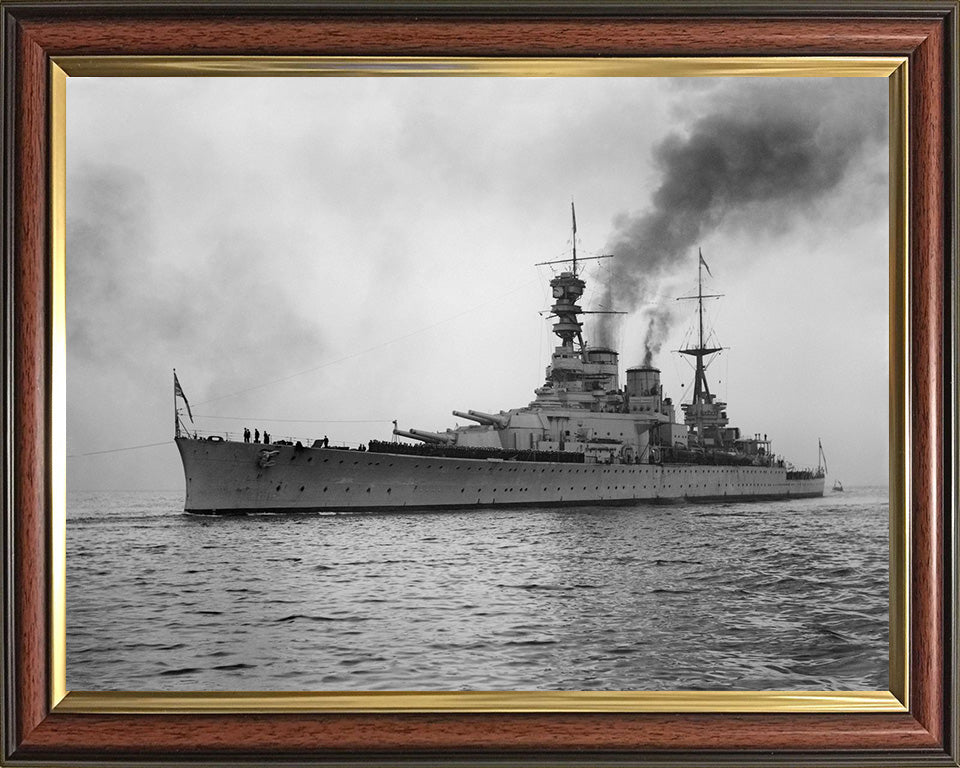 HMS Repulse (1916) | Photo Print | Framed Print | Renown Class | Battlecruiser | Royal Navy Hampshire Prints