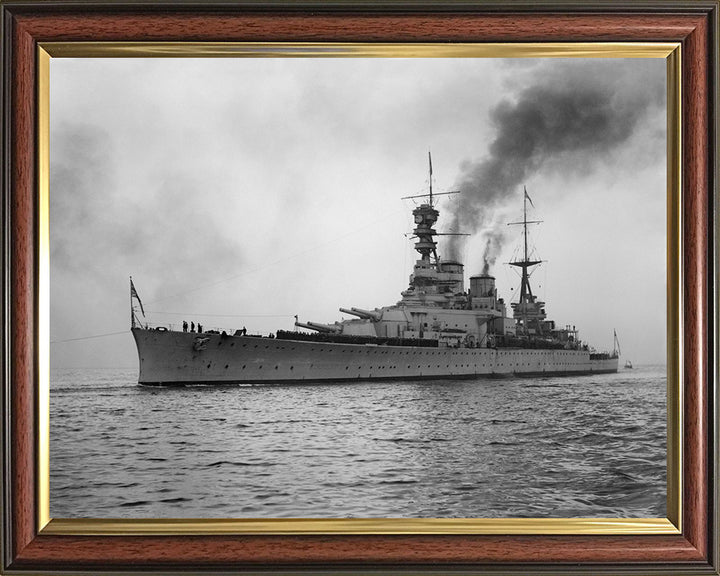 HMS Repulse (1916) | Photo Print | Framed Print | Renown Class | Battlecruiser | Royal Navy Hampshire Prints