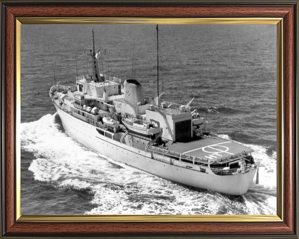 HMS Hecate A137 Royal Navy Hecla class survey vessel Photo Print or Framed Print - Hampshire Prints