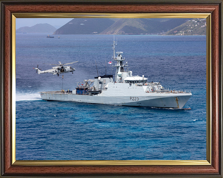 HMS Medway P223 Royal Navy River class patrol vessel Photo Print or Framed Print - Hampshire Prints