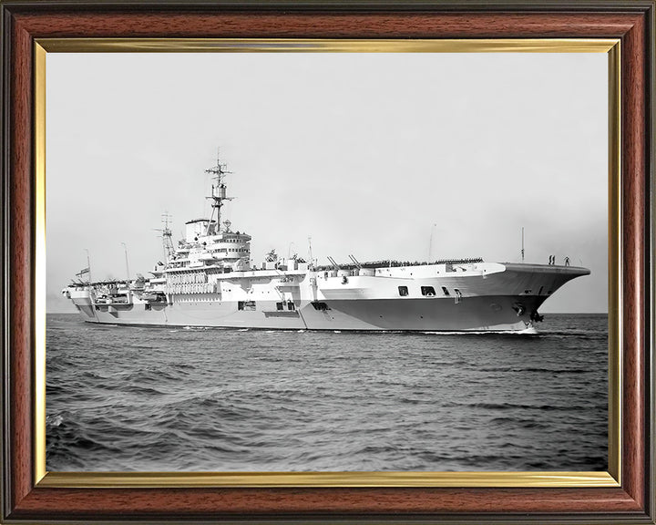 HMS Venerable R63 | Photo Print | Framed Print | Colossus Class | Aircraft Carrier | Royal Navy Print Hampshire Prints