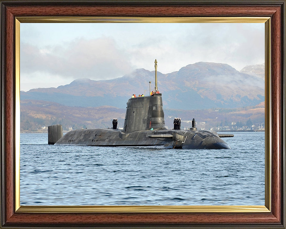 HMS Astute S119 Submarine | Photo Print | Framed Print | Astute Class | Royal Navy Hampshire Prints