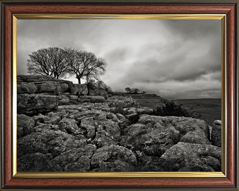 Farleton Knott Cumbria black and white Photo Print - Canvas - Framed Photo Print - Hampshire Prints