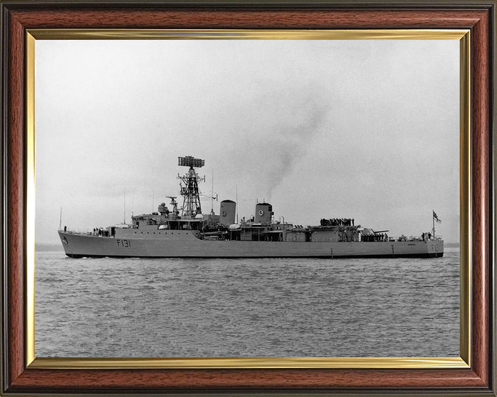 HMS Nubian F131 Royal Navy Tribal class frigate Photo Print or Framed Photo Print - Hampshire Prints