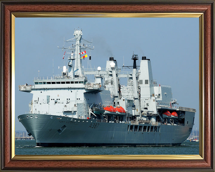 RFA Fort Victoria A387 | Photo Print | Framed Print | Fort Class | Tanker | Royal Fleet Auxiliary Hampshire Prints