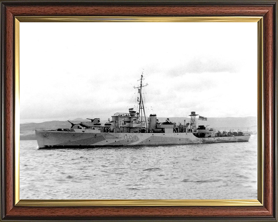 HMS Woodcock U90 | Photo Print | Framed Print | Black Swan Class | Sloop | Royal Navy Hampshire Prints