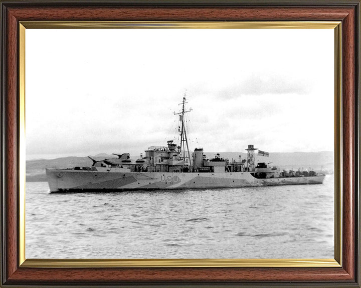 HMS Woodcock U90 | Photo Print | Framed Print | Black Swan Class | Sloop | Royal Navy Hampshire Prints