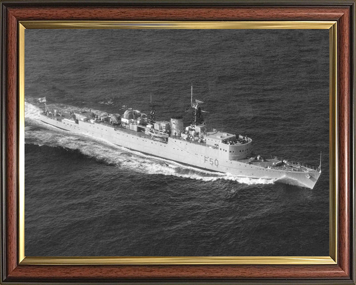 HMS Venus F50 (R50) | Photo Print | Framed Print | Poster | Type 15 | Frigate | Royal Navy Hampshire Prints