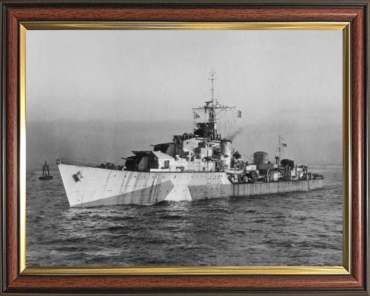HMS Zest R02 (F102) | Photo Print | Framed Print | Poster | Z Class | Destroyer | Royal Navy Hampshire Prints