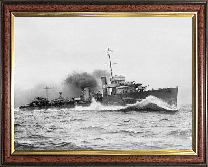 HMS Vimiera (1917) | Photo Print | Framed Print | Poster | V Class | Destroyer | Royal Navy Hampshire Prints