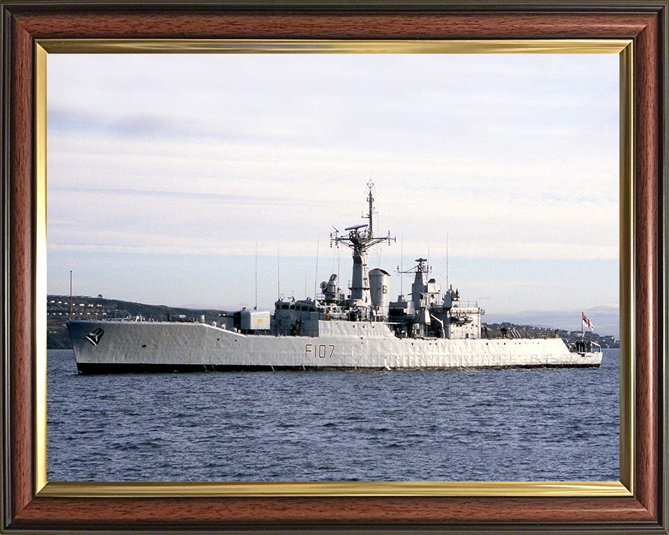HMS Rothesay F107 | Photo Print | Framed Print | Rothesay Class | Frigate | Royal Navy Hampshire Prints