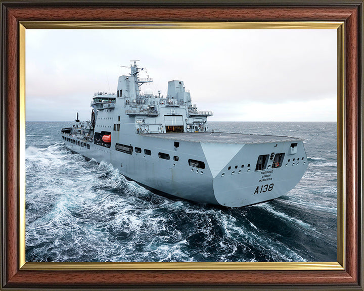 RFA Tidesurge A138 | Photo Print | Framed Print | Tide class | Tanker | Royal Fleet Auxiliary Hampshire Prints 10 x 8 Classic Frame No