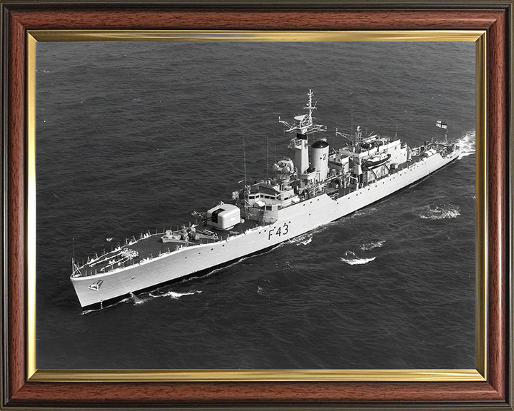 HMS Torquay F43 | Photo Print | Framed Print | Poster | Whitby Class | Frigate | Royal Navy Hampshire Prints